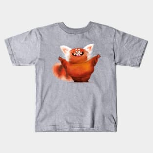 Red Panda Kids T-Shirt